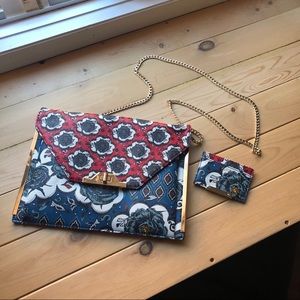 Aldo Clutch Envelope Bag with Wallet